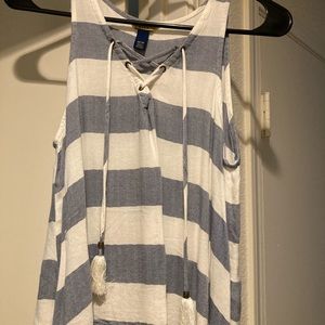striped tank top